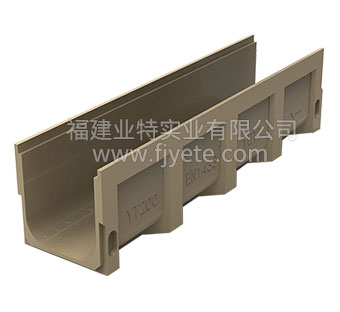 树脂混凝土U型排水沟图01 树脂混凝土U型排水沟图01